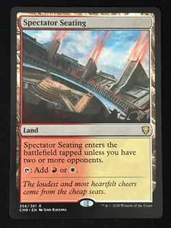 1x MTG Spectator Seating - Commander Legends (CMR) #356 - Magic the Gathering - Image 1
