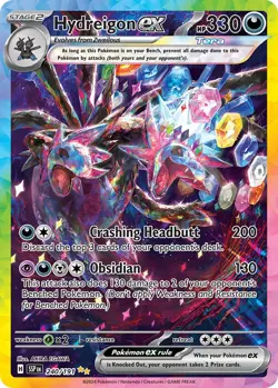 Hydreigon ex - 240/191 SV08: Surging Sparks NM Special Illustration Rare - Image 1