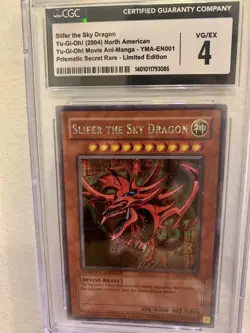yugioh slifer the sky dragon YMA CGC 4 - Image 1