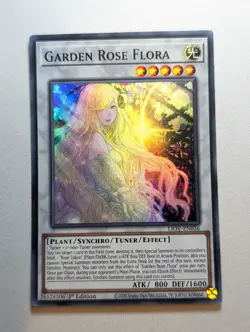 Garden Rose Flora - LIOV-EN036 - Super Rare - 1st Edition Yugioh NM - Image 1