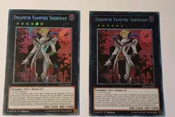 Yu-Gi-Oh! Dhampir Vampire Sheridan, Secret Rare, DASA-EN007, 1st Ed, VLP - Image 1