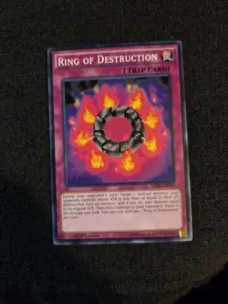 Ring of Destruction SDKS-EN033 1st Edition Yu-Gi-Oh! - Image 1