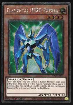 Elemental HERO Prisma - RA03-EN193 - Platinum Secret Rare - Yugioh - Image 1