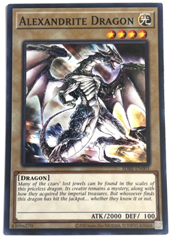 YuGiOh! - Alexandrite Dragon - SDBE-EN003 - Unlimited - Image 1