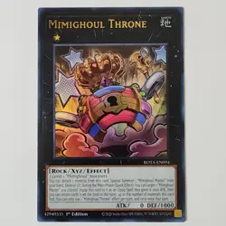 Mimighoul Throne - ROTA-EN094 - NM - Ultra Rare - 1st ed - Yugioh - Image 1