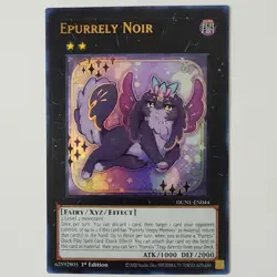 Epurrely Noir - DUNE-EN044 - LP - Super Rare - 1st ed - Yugioh - Image 1
