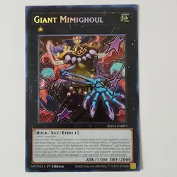 Giant Mimighoul - ROTA-EN093 - NM - Secret Rare - 1st ed - Yugioh - Image 1
