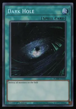Yugioh Dark Hole BLMR-EN086 1st Edition Secret Rare NM - Image 1