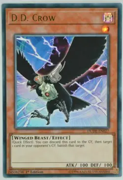 D.D. Crow - DUDE-EN027 - Ultra Rare - 1st Edition - Yugioh - Image 1