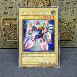Yugioh Gamma the Magnet Warrior DOR-E003 Prismatic Secret Rare NM - Image 1