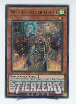 Yugioh MAMA-EN023 - Witchcrafter Genni - Ultra Rare - Image 1