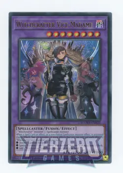 Yugioh MAMA-EN020 - Witchcrafter Vice-Madame - Ultra Rare - Image 1