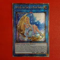 Yugioh Artemis, The Magistus Moon Maiden RA01-EN049 1st Edition Quarter Century - Image 1