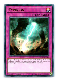 Typhoon - DUDE-EN046 - Ultra Rare - 1st Edition - Yugioh - Image 1