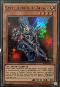 YuGiOh Satellarknight Altair Super Rare AP07-EN004 - Image 1