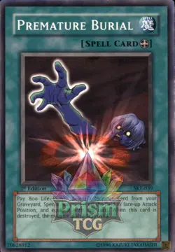 1st Ed Premature Burial SKE-039 Yugioh - Image 1