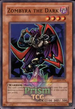 Zombyra the Dark LON-074 Yugioh - Image 1