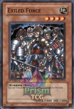 1st Ed Exiled Force 5DS1-EN019 Yugioh - Image 1