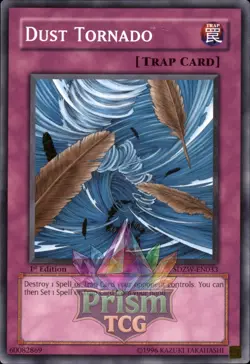 1st Ed Dust Tornado SDZW-EN033 Yugioh - Image 1