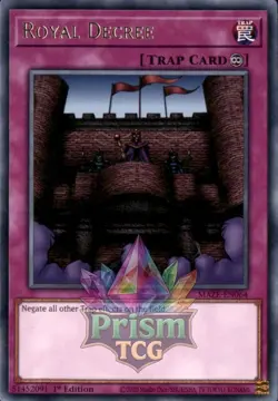 1st ed Royal Decree rare MAZE-EN064 Yugioh - Image 1