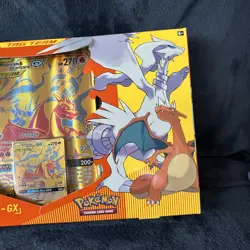 POKEMON Reshiram & Charizard GX Tag Team Premium Collection Box Sealed - Image 5