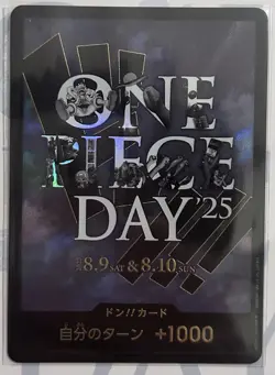 ONE PIECE DAY’25 DON!! Card Limited Elbaph Premium Card BANDAI Japan - Image 1