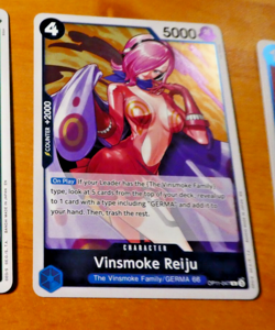 ONE PIECE ENGLISH CARD GAME RARE HOLO CARTE CARTE REIJU OP11-047 R EN MINT - Image 1