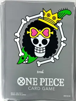 ONE PIECE Card Game Limited Card Sleeve 70pcs Brook Premium Mat Vol 4 Sleeves - Image 1