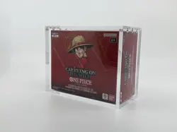One Piece Booster Box Acrylic Case With Magnetic Lid - Image 3
