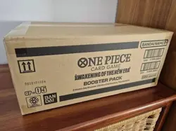 SEALED CASE ENG One Piece TCG Awakening of the New Era OP 05 12x Booster Box - Image 1