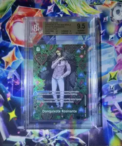 Donquixote Rosinante (Op09 SP) OP04-119 Emperors in the New World Foil BGS 9.5 - Image 1