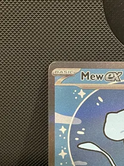 Pokemon Mew EX TCG Shiny Bubble Mew Card Paldean Fates Sir NM 232/091 - Image 5