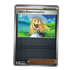 Pokemon Lillie's Determination 119/132 ME01 Mega Evolution Reverse Holo [NM] - Image 1