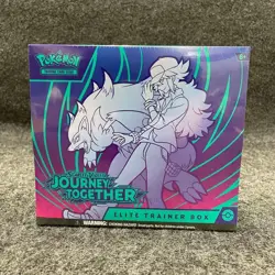POKEMON Scarlet & Violet Journey Together Elite Trainer Box, Sealed Box is Worn - Image 1