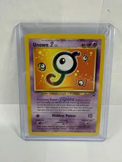 Pokemon Unown J 38/53 WOTC Black Star Promo Non Holo - Image 1