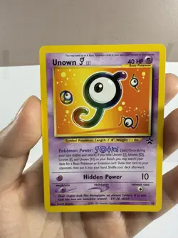 Pokemon Unown J 38/53 WOTC Black Star Promo Non Holo - Image 2