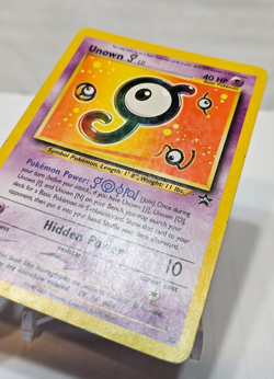Unown J 38 Black Star WOTC Promo Pokemon 494 - Image 2
