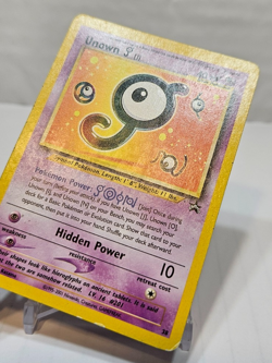 Unown J 38 Black Star WOTC Promo Pokemon 494 - Image 3
