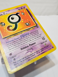 Unown J 38 Black Star WOTC Promo Pokemon 494 - Image 5