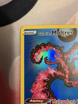 Galarian Moltres SWSH284 SWSH: Sword & Shield Promo Card Holo NM - Image 2