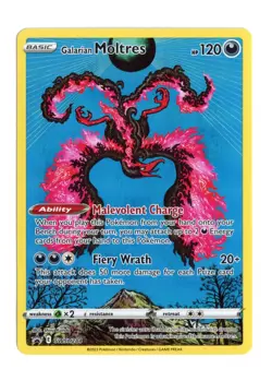 Galarian Moltres SWSH284 Promo Holo SWSH: Sword & Shield Promo Cards Pokemon NM - Image 1