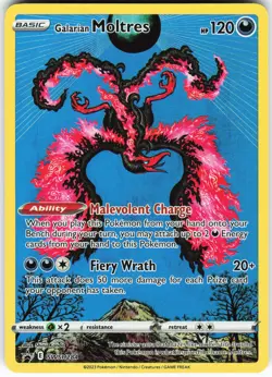 Galarian Moltres - SWSH284 Pokemon SWSH Sword & Shield Promo Cards Holo Promo NM - Image 1