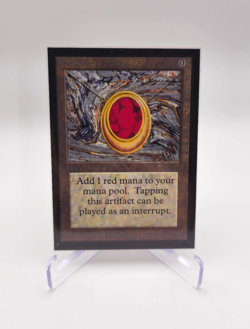 Mox Ruby 1993 Collector's Edition Artifact Magic the Gathering - Image 1