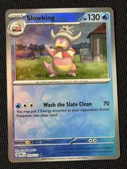 Slowking Master Ball Pattern 019/131 Pokemon TCG Uncommon SV Prismatic Evolution - Image 1