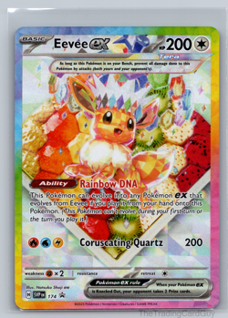 Eevee ex Promo SV: Scarlet & Violet Promo Cards 174 NM 001 - Image 1