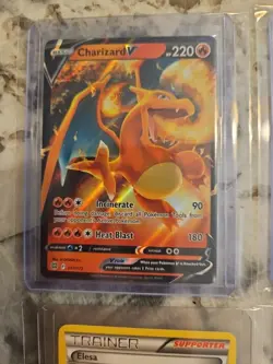 Pokemon Holo Foil Card Lot Vintage Ex, Gx, V cards, Full Art, 64 Cards Total NM - Image 1
