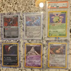 Pokemon Holo Foil Card Lot Vintage Ex, Gx, V cards, Full Art, 64 Cards Total NM - Image 5