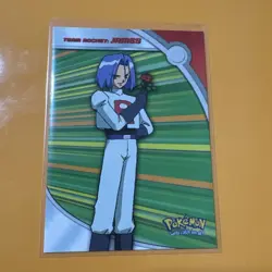 Pokemon Card - Team Rocket: James HV4 - TV Animation - Topps Series 2 - Image 1