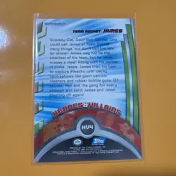 Pokemon Card - Team Rocket: James HV4 - TV Animation - Topps Series 2 - Image 2