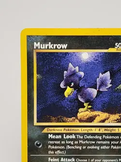 Pokemon Card Murkrow 2000 Neo Genesis Set 24/111 Regular NM Condition Vintage - Image 3